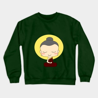 Cute Little Buddha Crewneck Sweatshirt